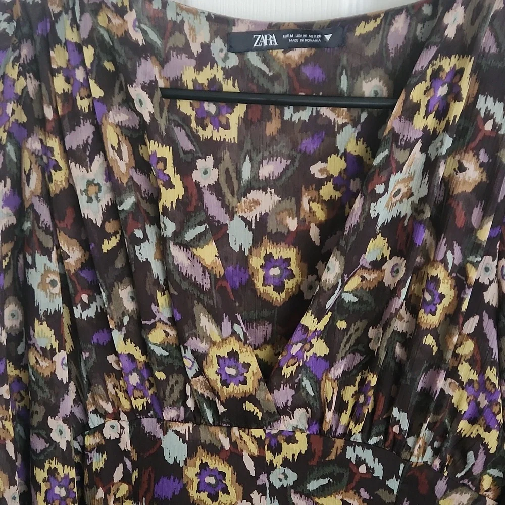 Zara Multicolor Abstract Dress - Picture 5 of 6